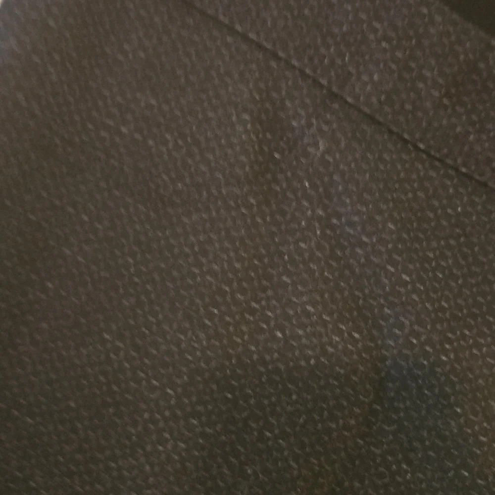 Classic Black Patterned Women's Dress Pants - Picture 2 of 3